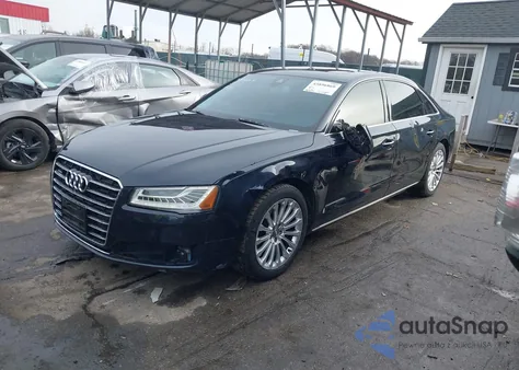 2016 Audi A8 L 3.0T from USA, damaged, VIN WAU34AFD4GN008159
